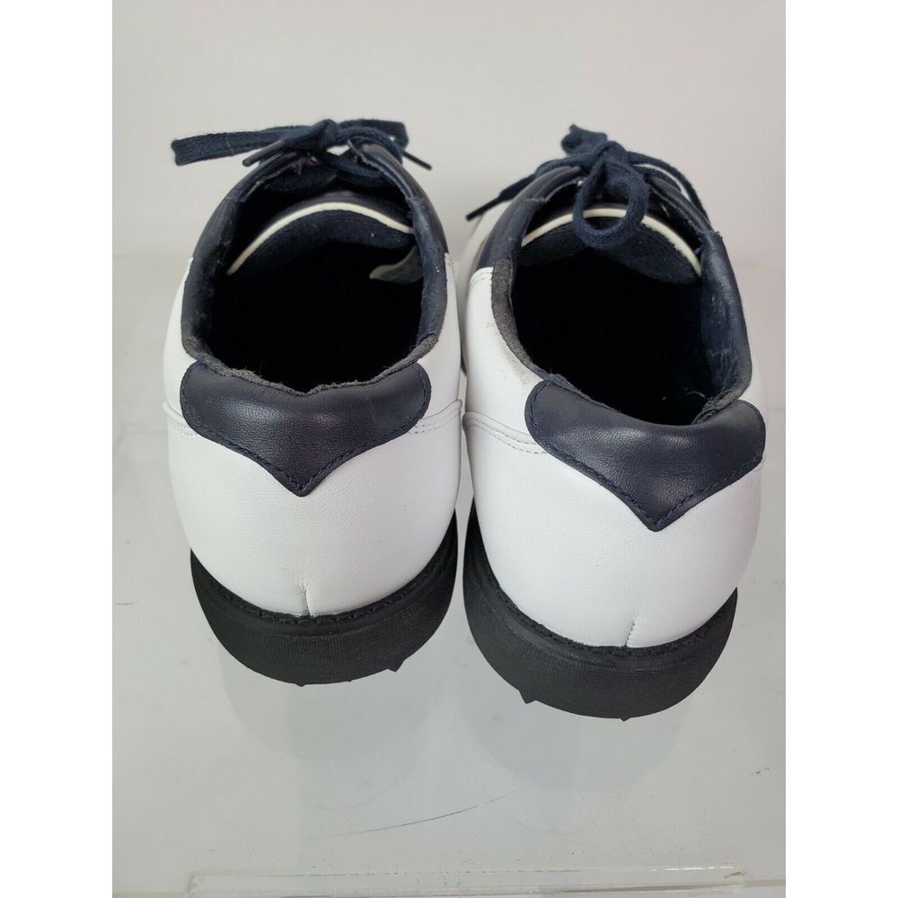 Etonic Golf Shoes White Navy Dri-Lite 300 Size 6.5 Waterproof - Picture 2 of 7